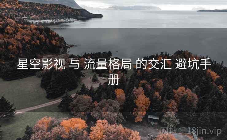 星空影视 与 流量格局 的交汇 避坑手册 第2张 星空影视 与 流量格局 的交汇 避坑手册 第2张
